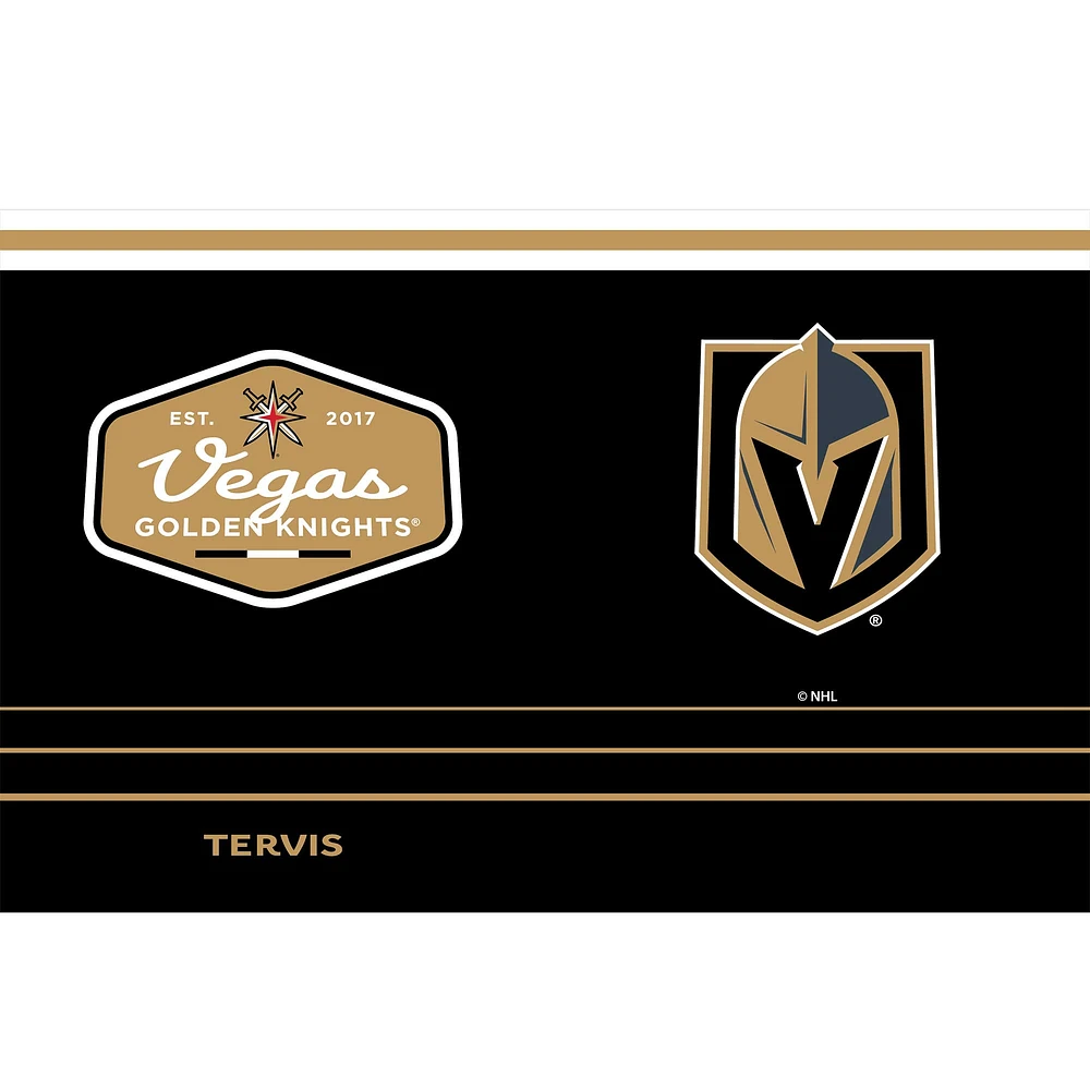 Tervis Vegas Golden Knights 30oz. Gobelet rétro en acier inoxydable