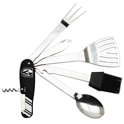 The Sports Vault Vegas Golden Knights - Outil multifonction pour barbecue