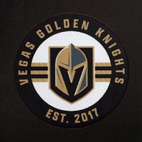 Robe unisexe noire des Golden Knights de Vegas