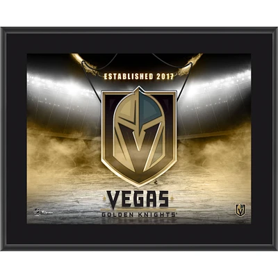 Vegas Golden Knights 10.5" x 13" Horizontal Team Logo Sublimated Plaque