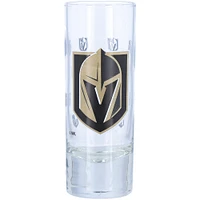 Chevaliers d'or de Vegas 2,5 oz. Grand verre à liqueur gravé au satin