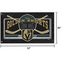 Vegas Golden Knights 36" x 52" Linen Estate Flag
