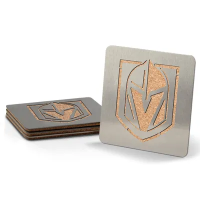 Vegas Golden Knights 4-Piece Coaster Set