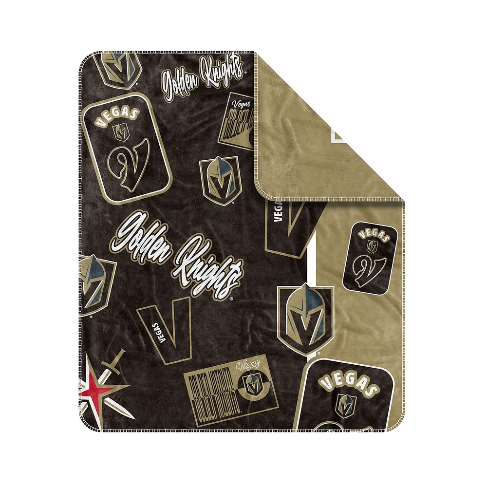 Vegas Golden Knights 50” x 60” Dream Weave Throw Blanket