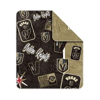 Vegas Golden Knights 50” x 60” Dream Weave Throw Blanket