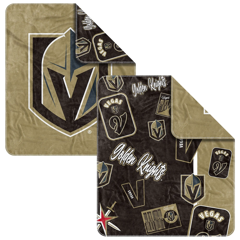 Vegas Golden Knights 50” x 60” Dream Weave Throw Blanket