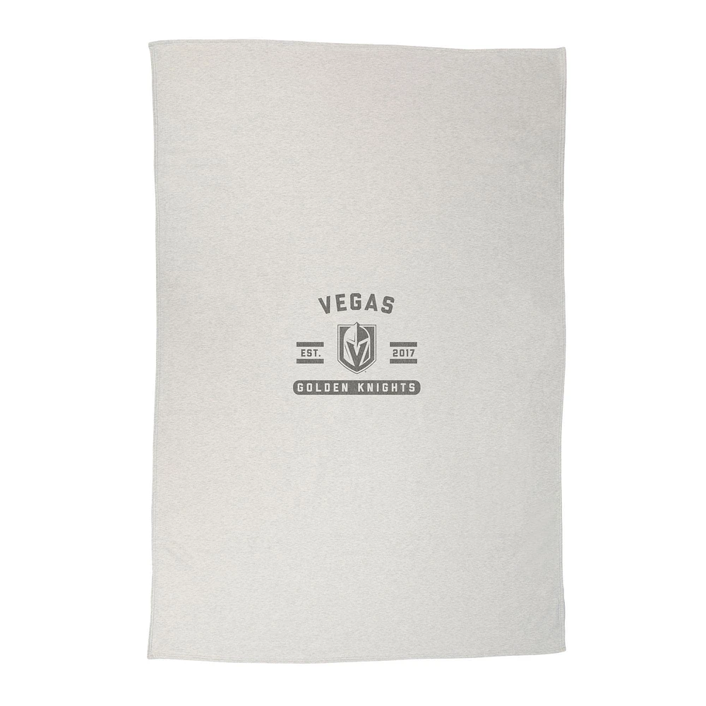 Couverture sweat-shirt Vegas Golden Knights 54'' x 84''