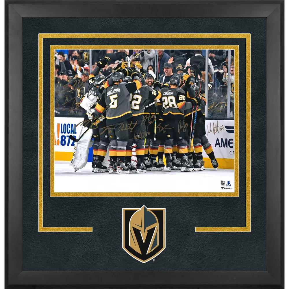 Shea Theodore Vegas Golden Knights Autographed 16 x 20 Black
