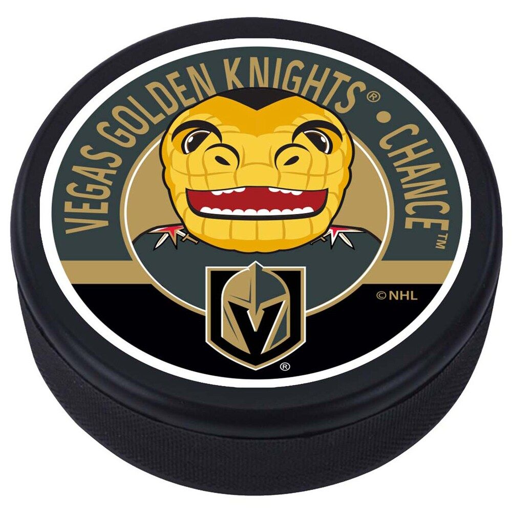 Vegas Golden Knights - Mascot Design Hockey Puck