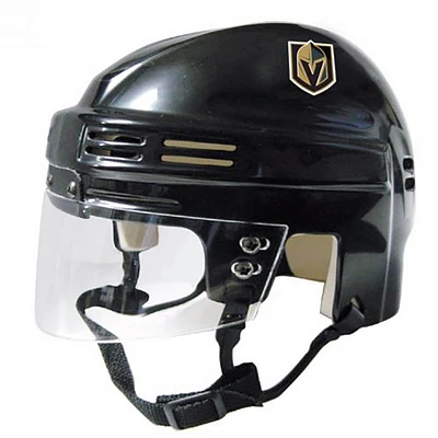 Casque Mini Sportstar noir non signé des Vegas Golden Knights