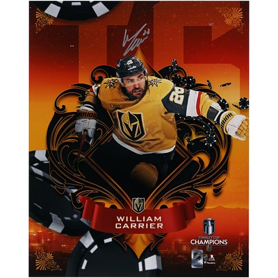 William Carrier Vegas Golden Knights 2023 Stanley Cup Champions Autographed 16" x 20" Misfits Panel Photograph