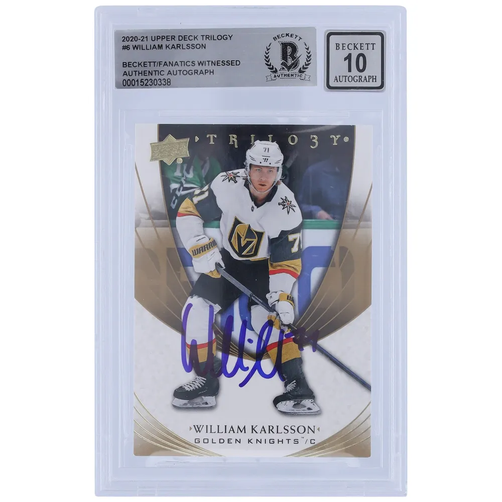 William Karlsson Vegas Golden Knights Autographed Fanatics