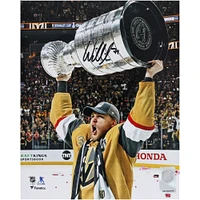 William Karlsson Vegas Golden Knights Autographed 2023 Stanley Cup Champions 8" x 10" Raising Cup Photograph