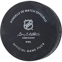 Rondelle de match officielle autographiée par William Karlsson des Vegas Golden Knights pour la Classique d'hiver 2024