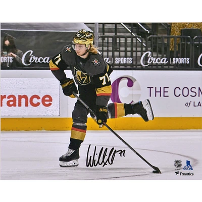 William Karlsson Vegas Golden Knights Autographed 8" x 10" Black Jersey Shooting Photograph