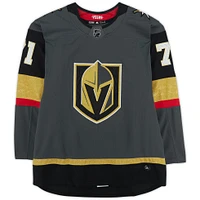 Maillot authentique Adidas noir autographié par William Karlsson Vegas Golden Knights avec inscription "Wild Bill"