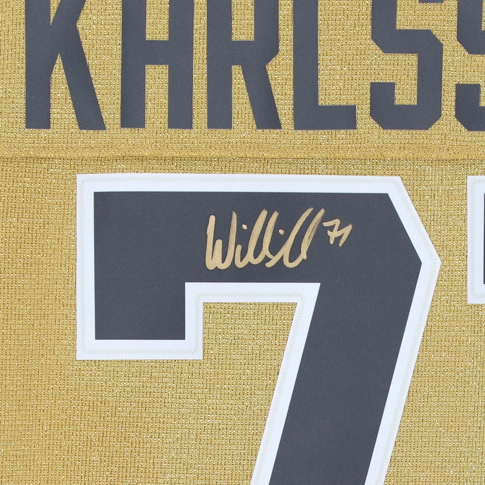 William Karlsson Vegas Golden Knights Autographed Gold Alternate Fanatics Breakaway Jersey