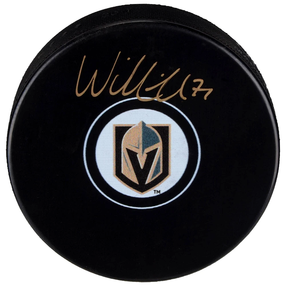 Rondelle de hockey autographiée par William Karlsson Vegas Golden Knights