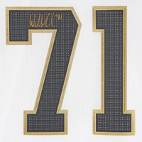 Maillot authentique Adidas blanc autographié par William Karlsson Vegas Golden Knights avec écusson de la finale de la Coupe Stanley 2023