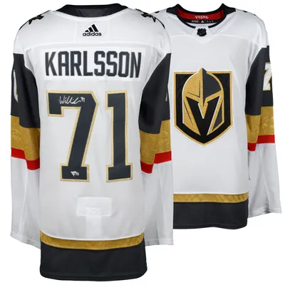 Vegas Golden Knights 2018 Western Conference Champions Autographed White  Adidas Authentic Jersey with Multiple Signatures - Limited