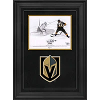 William Karlsson Vegas Golden Knights Deluxe Framed Autographed 8" x 10" Goal Between Legs Spotlight Photograph