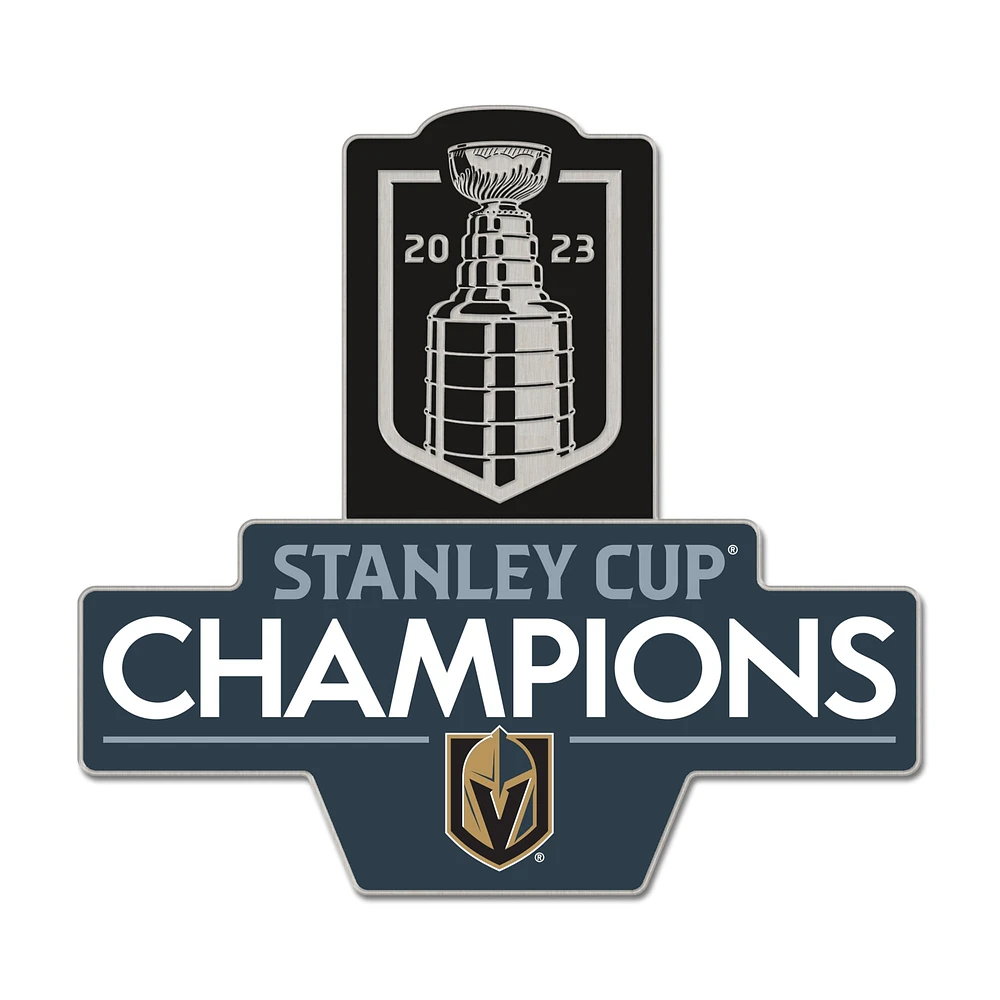 WinCraft Vegas Golden Knights 2023 Pin de collection Champions de la Coupe Stanley