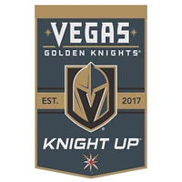 WinCraft Vegas Golden Knights Bannière à slogan 24" x 38"