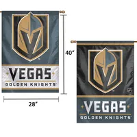 Bannière verticale recto verso WinCraft Vegas Golden Knights 28" x 40"