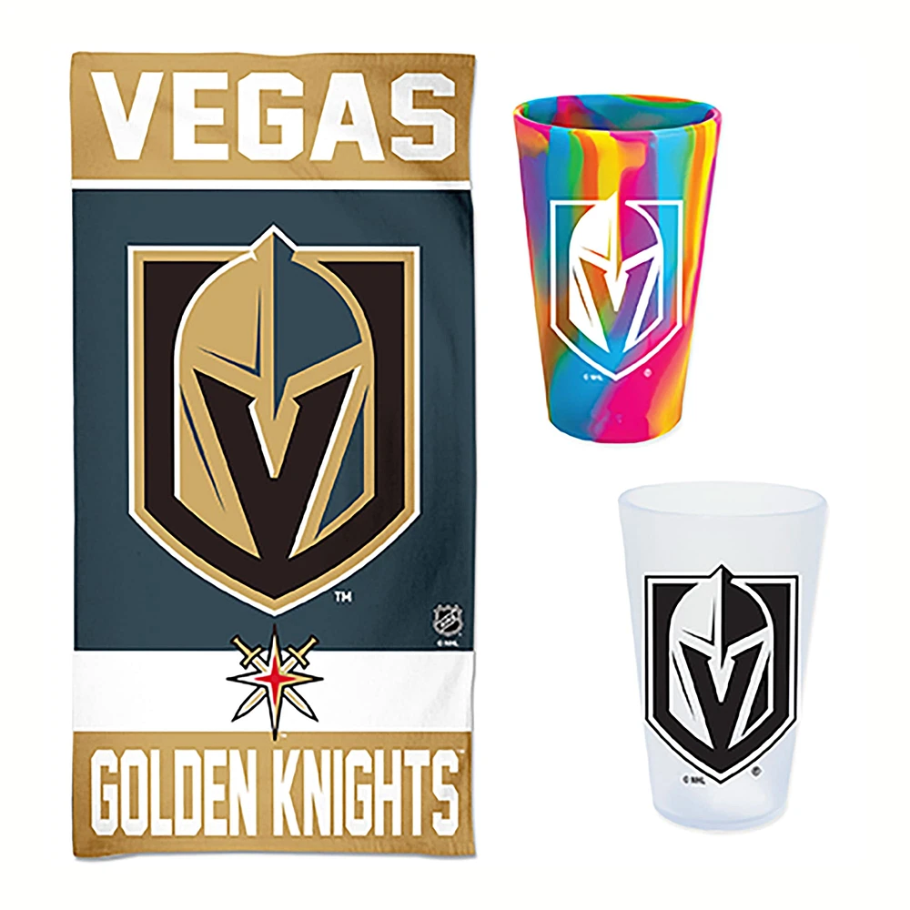 Pack d'accessoires pour la journée à la plage WinCraft Vegas Golden Knights