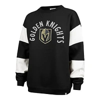 Sweat-shirt à capuche pour femme '47 Black Vegas Golden Knights Eephus Barred