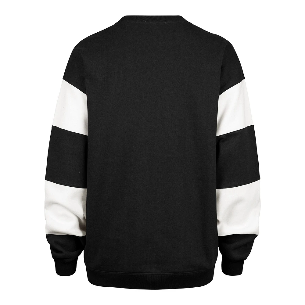 Sweat-shirt à capuche pour femme '47 Black Vegas Golden Knights Eephus Barred
