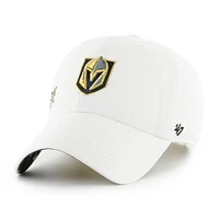 Chapeau réglable blanc Vegas Golden Knights Confetti Clean Up '47 pour femmes