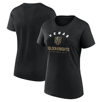 T-shirt à manches courtes en coton pour femme, modèle LVHock 127A NHL Fanatics SU25, logo athlétique, inégalé, TEELADRIB 03TD-127A-2GU-TPQ #14