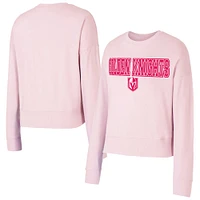 Sweat-shirt ton sur Concepts Sport Pink Vegas Golden Knights pour femme