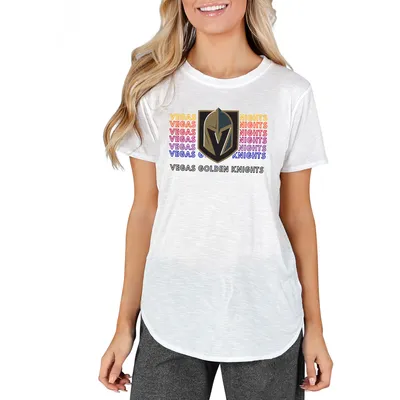 Las Vegas Raiders Certo Women's Cropped Turnout T-Shirt - Gray