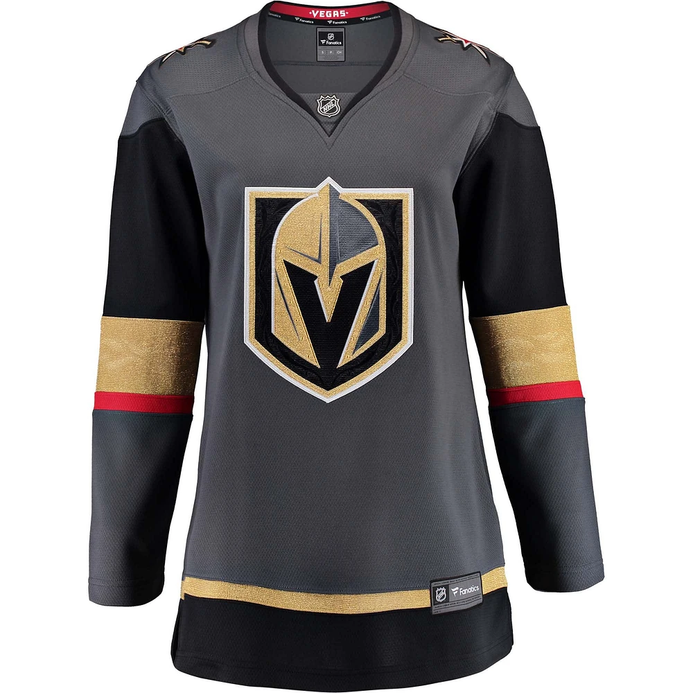 Women's Fanatics Black Vegas Golden Knights Breakaway Home - Blank Jersey