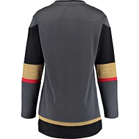 Women's Fanatics Black Vegas Golden Knights Breakaway Home - Blank Jersey