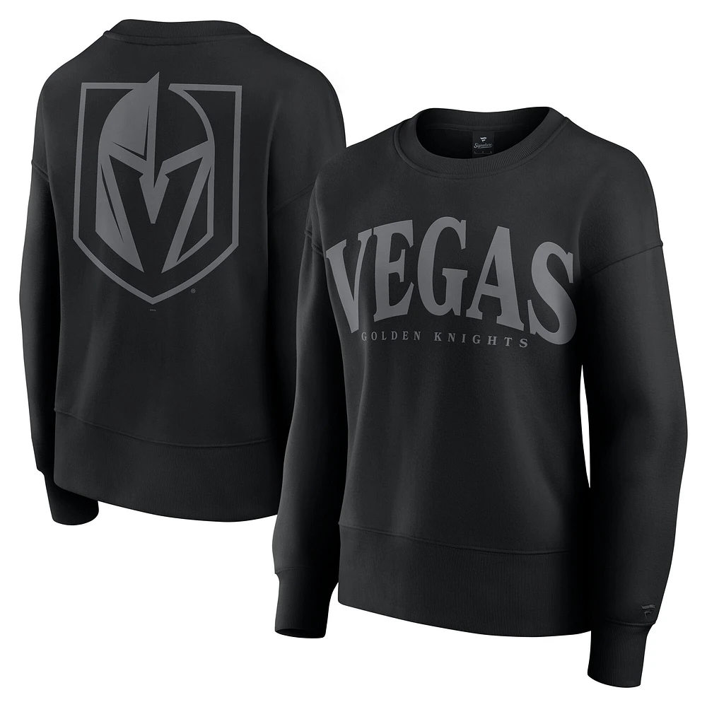 Sweat-shirt à capuche noir Vegas Golden Knights Elements Flow pour femme Fanatics