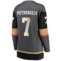 Fanatics Men's Replica Vegas Golden Knights Alex Pietrangelo #7 Jersey, Medium, Black