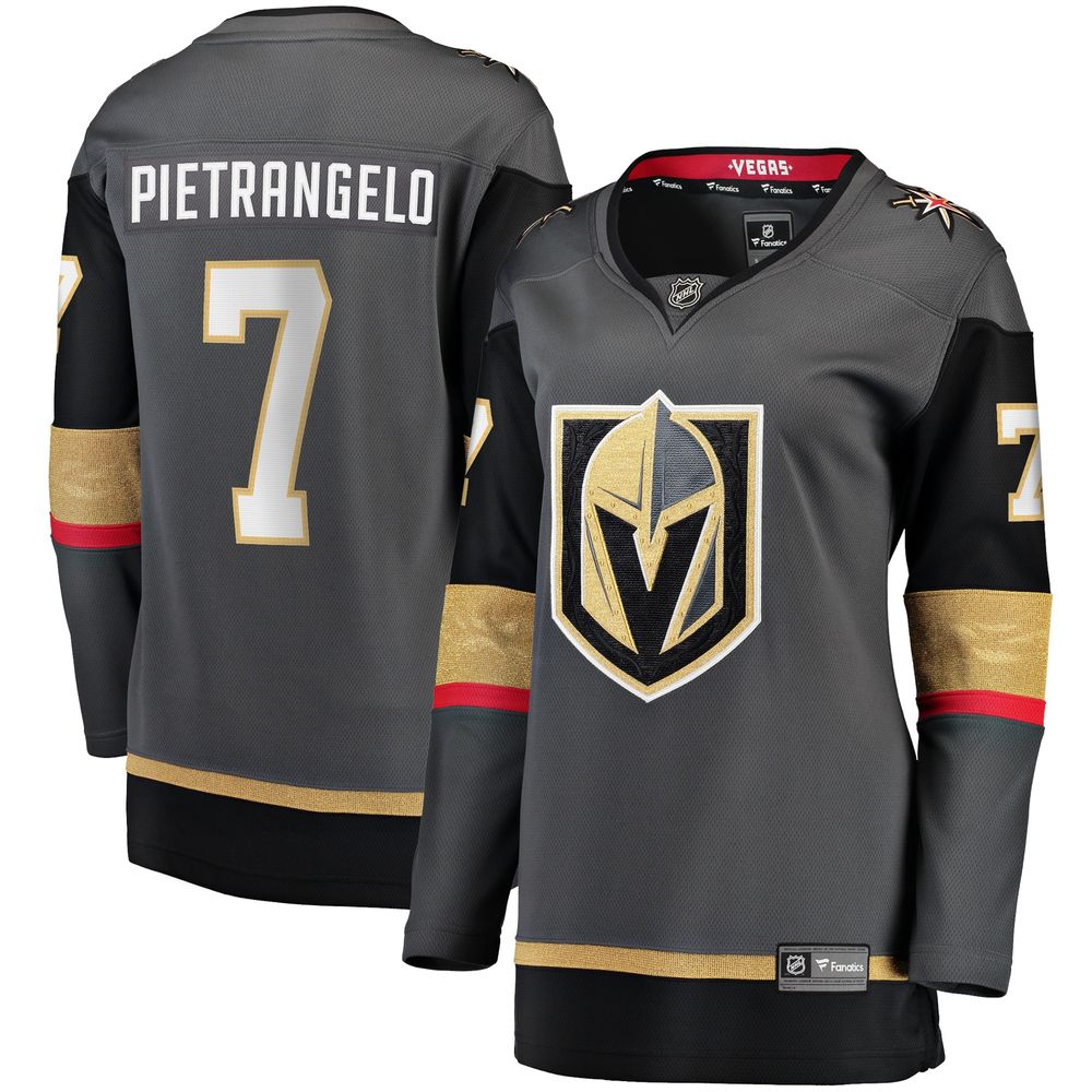 NHL Youth Vegas Golden Knights Premier Home Jersey, Size: S/M, Gray