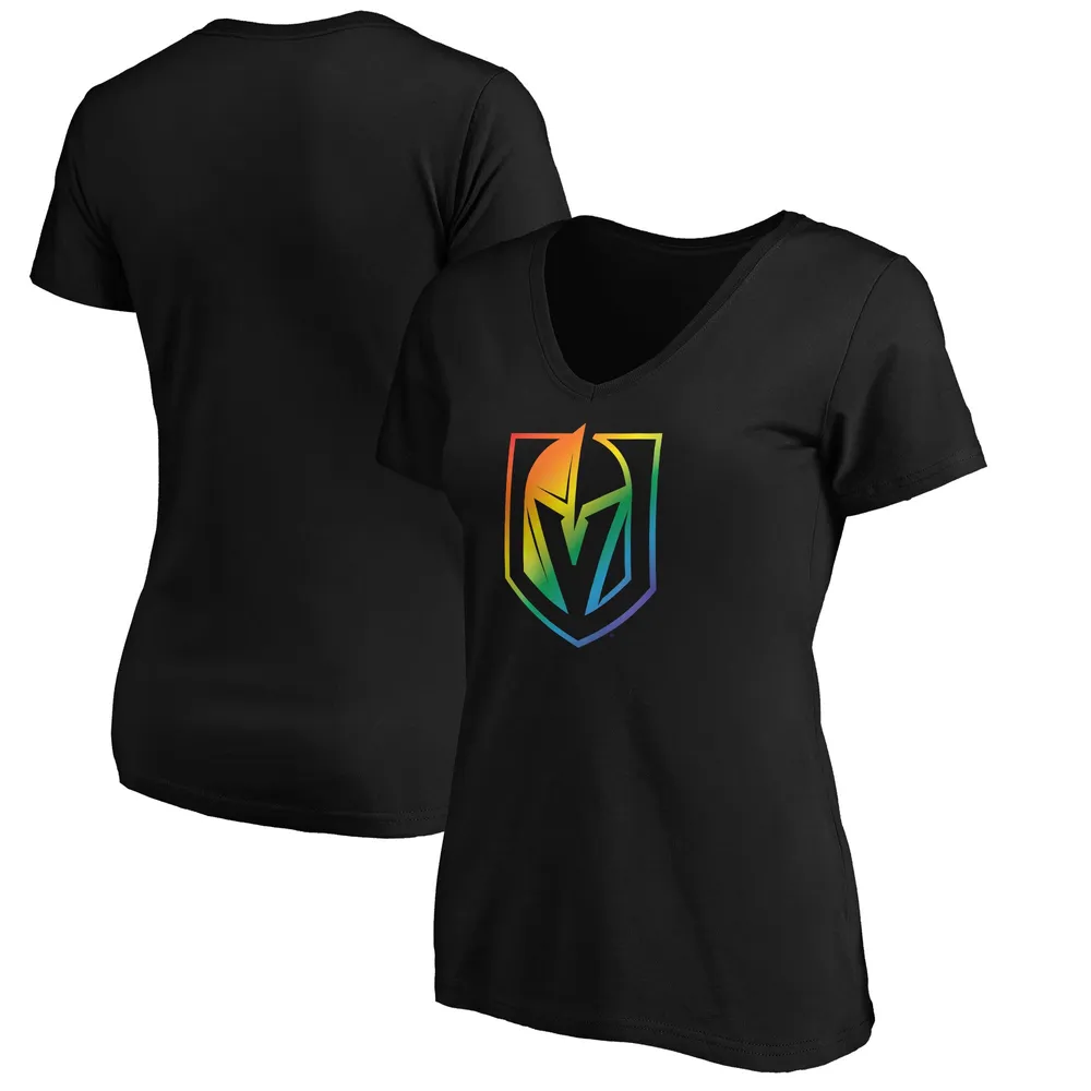 Vegas Golden Knights Fanatics Branded Team Pride Logo Long Sleeve T-Shirt -  Black