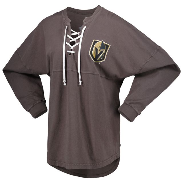 Women's Vegas Golden Knights Fanatics Branded Black 2023 Stanley Cup  Champions Ombre Long Sleeve T-Shirt