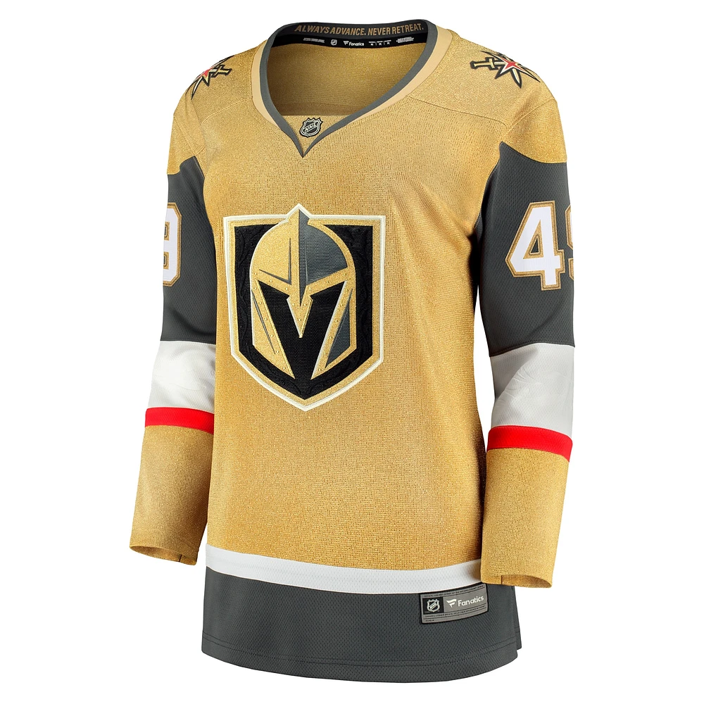 Women's Fanatics Ivan Barbashev Gold Vegas Golden Knights Home Breakaway Jersey