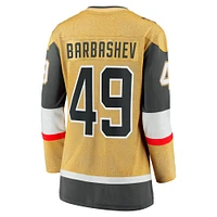 Women's Fanatics Ivan Barbashev Gold Vegas Golden Knights Home Breakaway Jersey