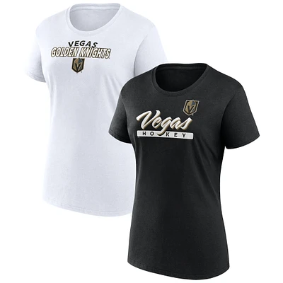 Women's Fanatics Vegas Golden Knights Risk T-Shirt Combo Pack