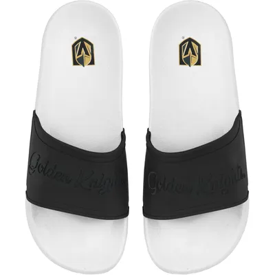 Vegas Golden Knights FOCO Women's Script Wordmark Slide Sandals