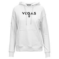 Sweat à capuche blanc Vegas Golden Knights Adorn City Capsule pour femme Levelwear