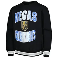 Youth Black Vegas Golden Knights Classic Blueliner Pullover Sweatshirt