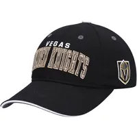 Lids Vegas Golden Knights Youth Core Lockup Trucker Snapback Hat -  Black/White