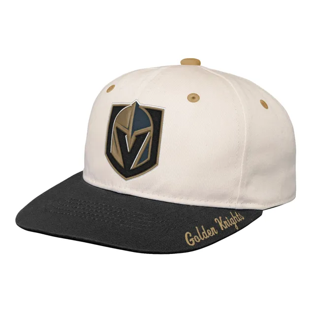 Lids Vegas Golden Knights Youth Core Lockup Trucker Snapback Hat -  Black/White